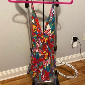 Multi colored romper